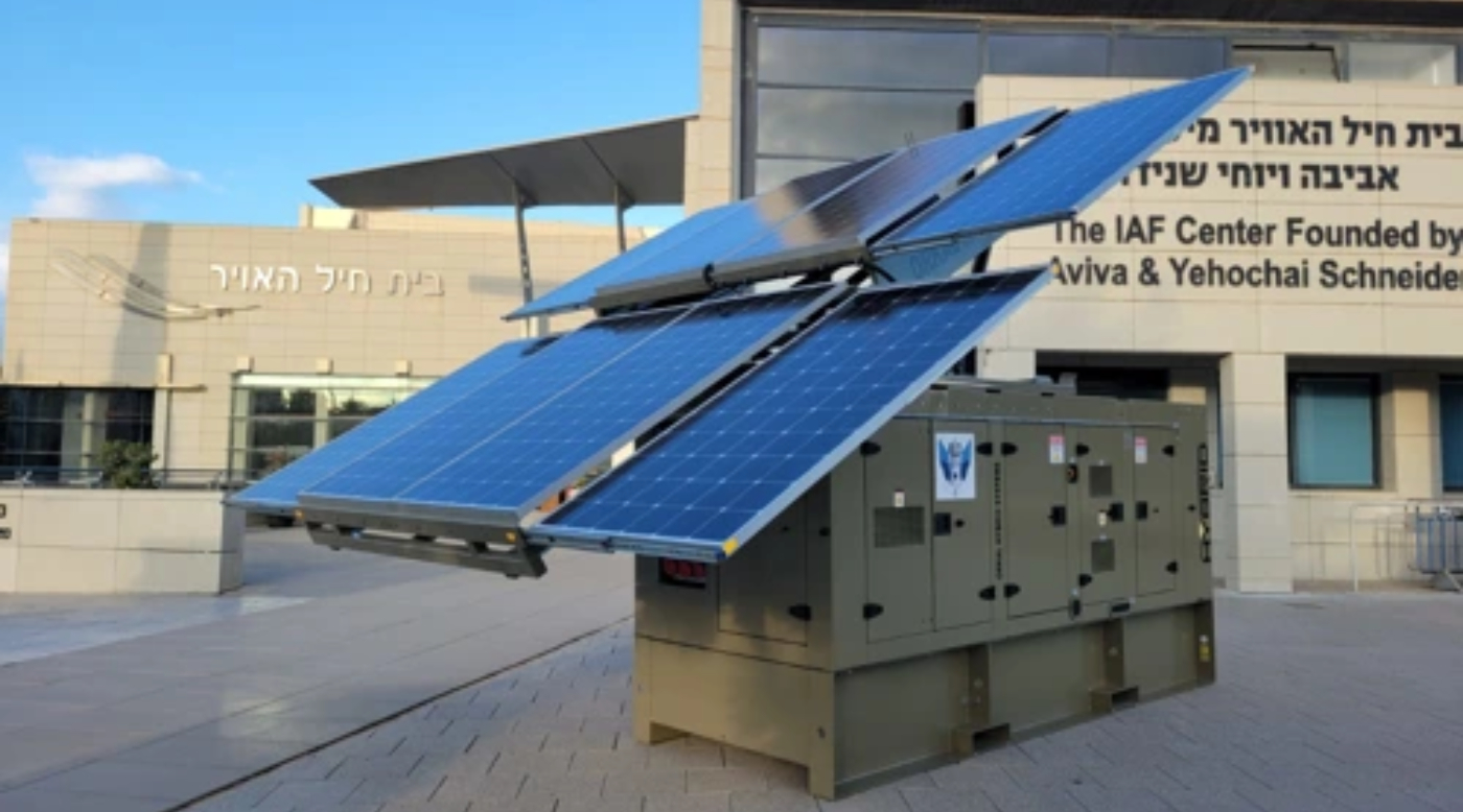 לצפייה בכתבה הפרויקט הסולארי בצה